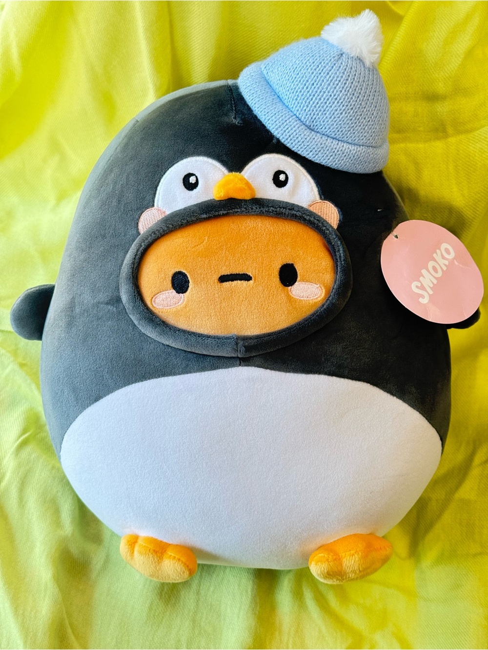 Smoko Penguin Tayto Potato Midi Mochi Plush 12”